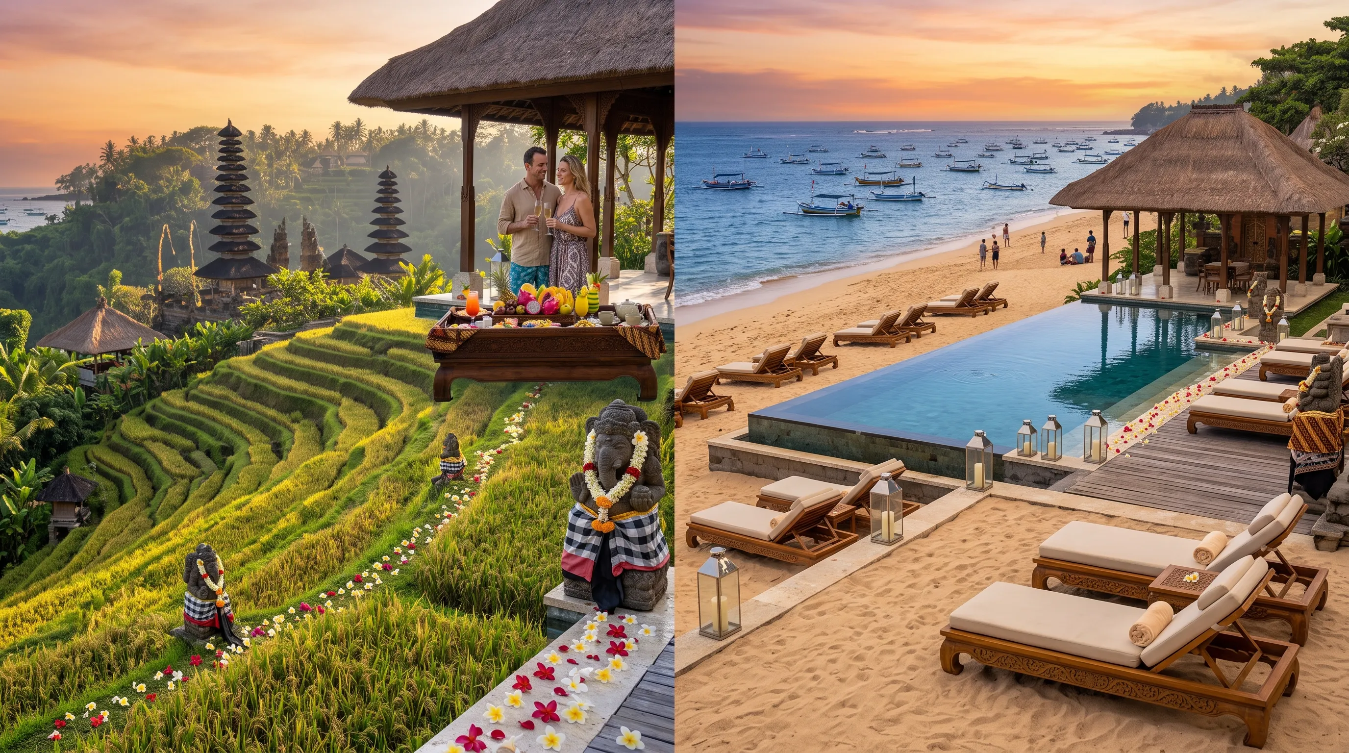 Bali 10 Day Package with Flights Itinerary Including Beach and Jungle