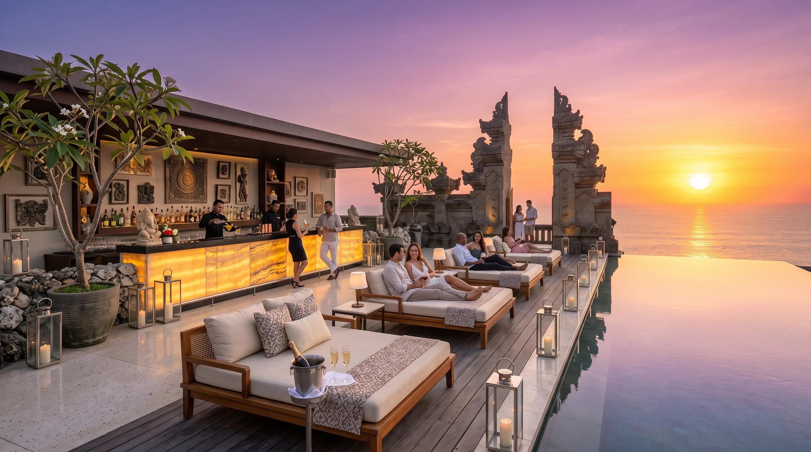 Adults Only Resort in Seminyak Bali with Rooftop Infinity Pool