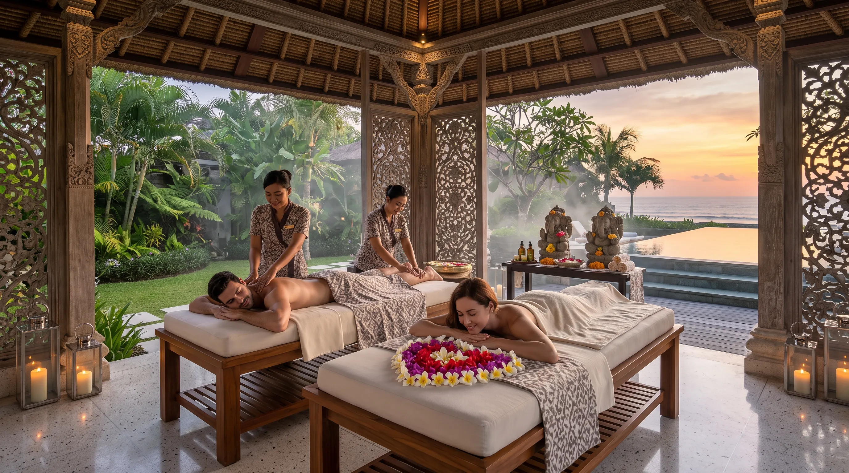 Couples Spa Treatment at Adults Only Seminyak Resort