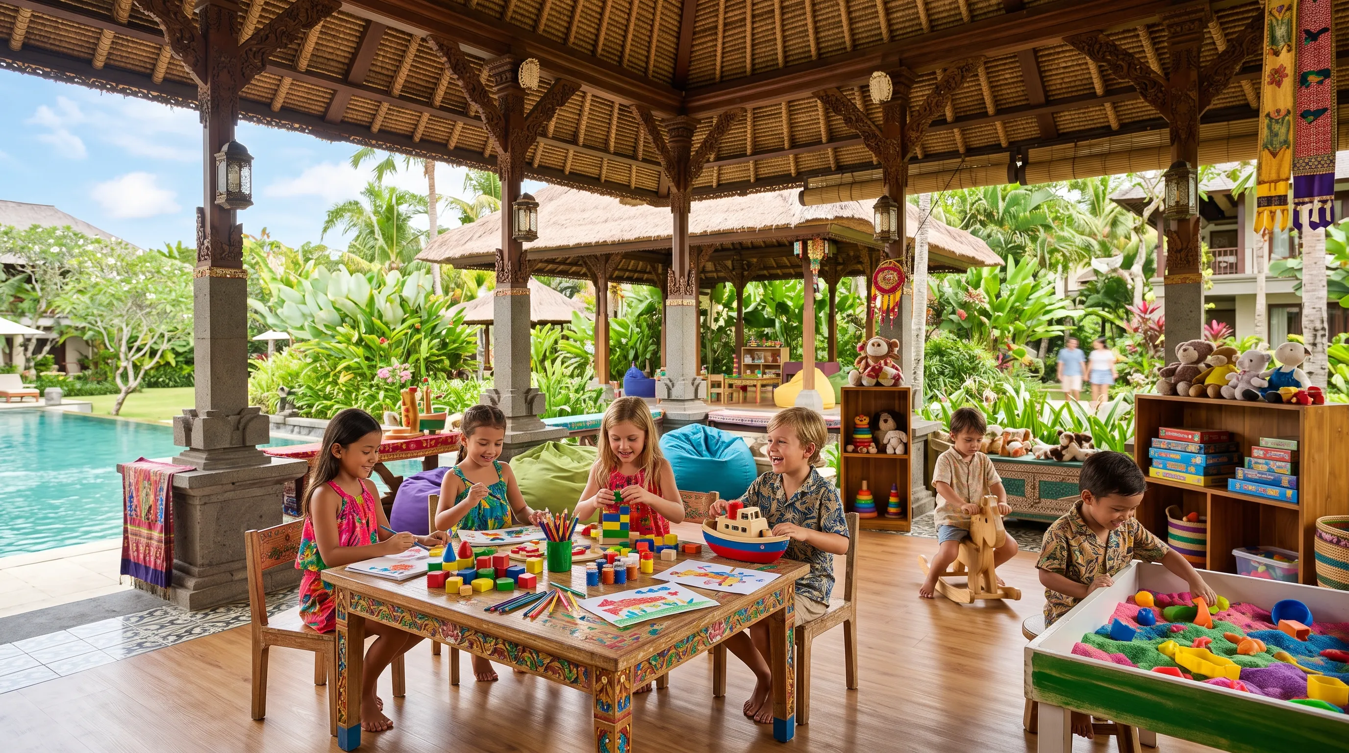 Kids Club at Bali Family Resort