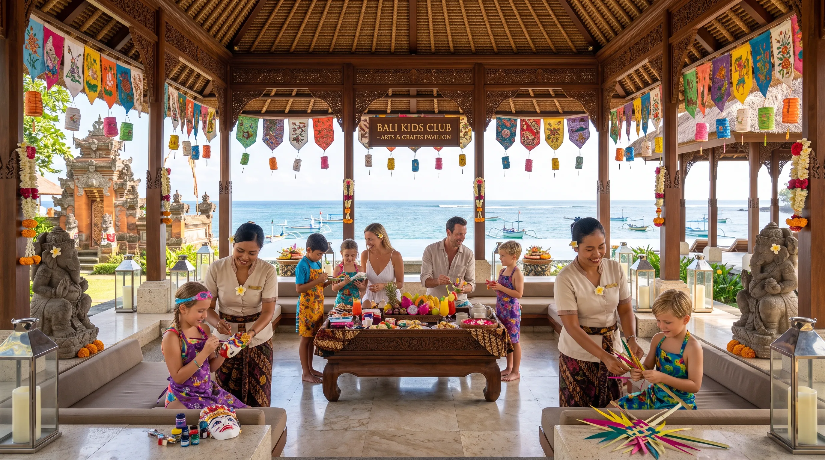 Kids Club at All Inclusive Family Resort in Bali