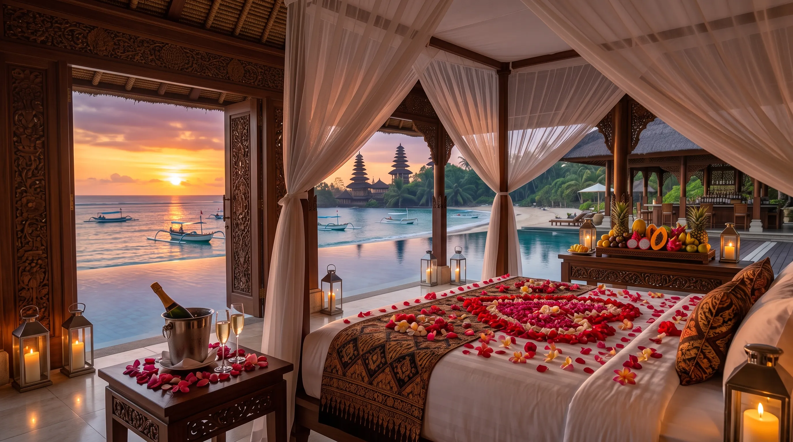 Bali Honeymoon All Inclusive Package with Private Pool Villa and Romantic Setup